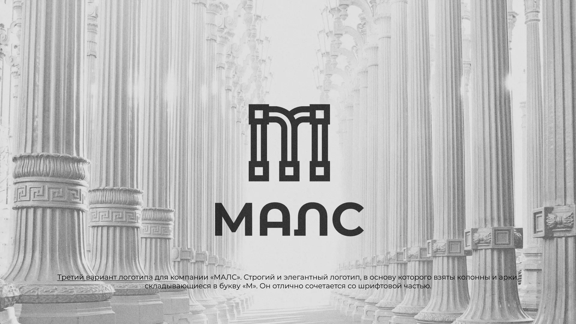 Разработка логотипа компании «МАЛС» в Ясногорске