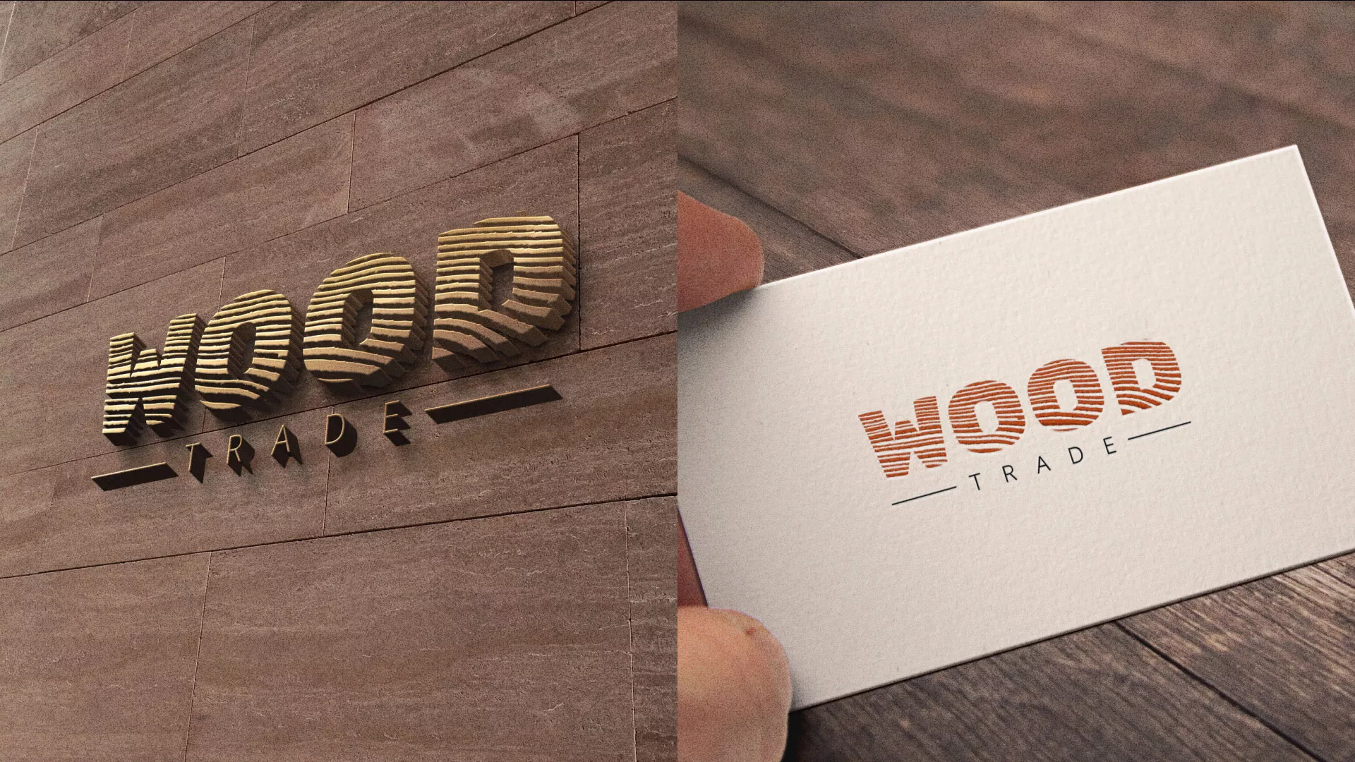 Разработка логотипа для компании «Wood Trade» в Ясногорске